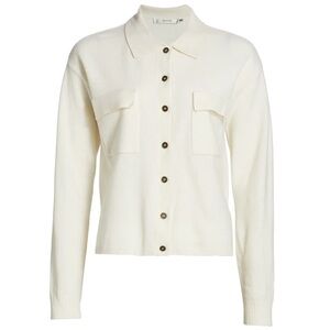 Gestuz Collared Wool Cardigan